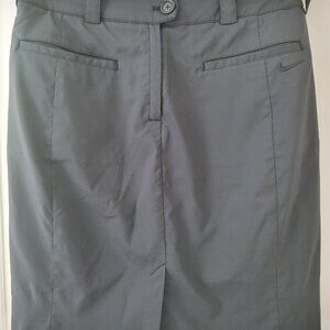 Nike Golf Skort Size 4 Charcoal Gray